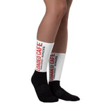 Loaded Cafe Logo - Black foot socks