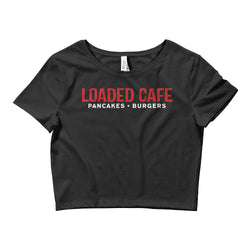 Loaded Cafe Logo Women’s Crop Tee